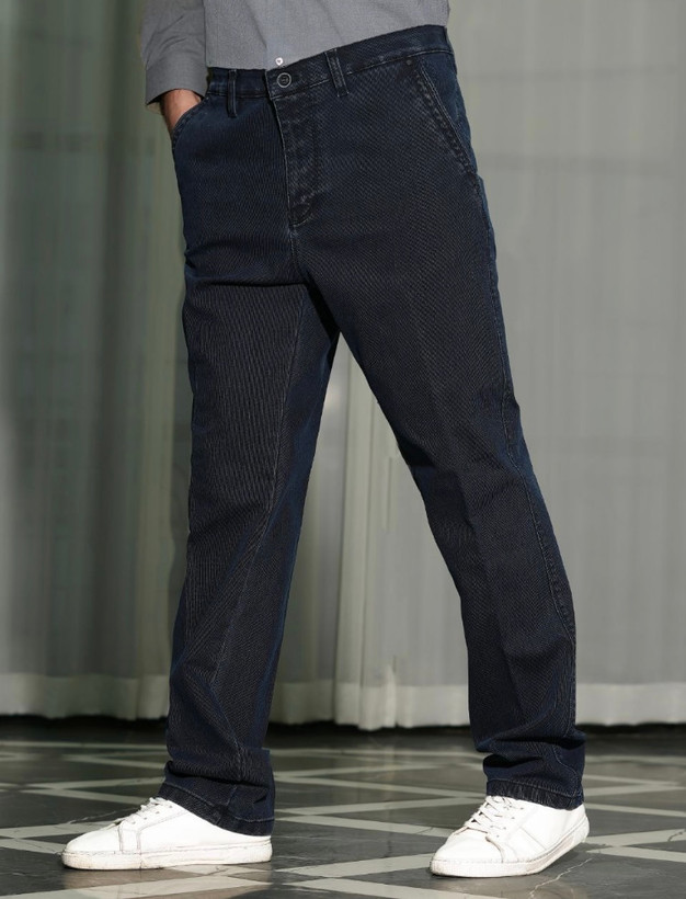 خرید و قیمت شلوار مردانه هنسل پارچه اصلی کلاسیک راسته کشسانی عالی دوخت فرنگی