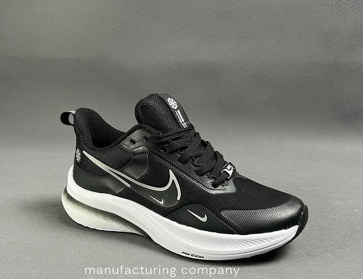 کفش کتانی نایکی ایر زوم فلاور مشکی سفید Nike Air Zoom Flower Black White کد ۴۴۴