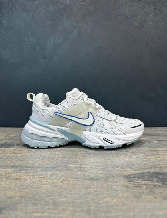 کفش کتانی مردانه زنانه نایک وی تو کی NIKE Cushlon V2K سفید آبی