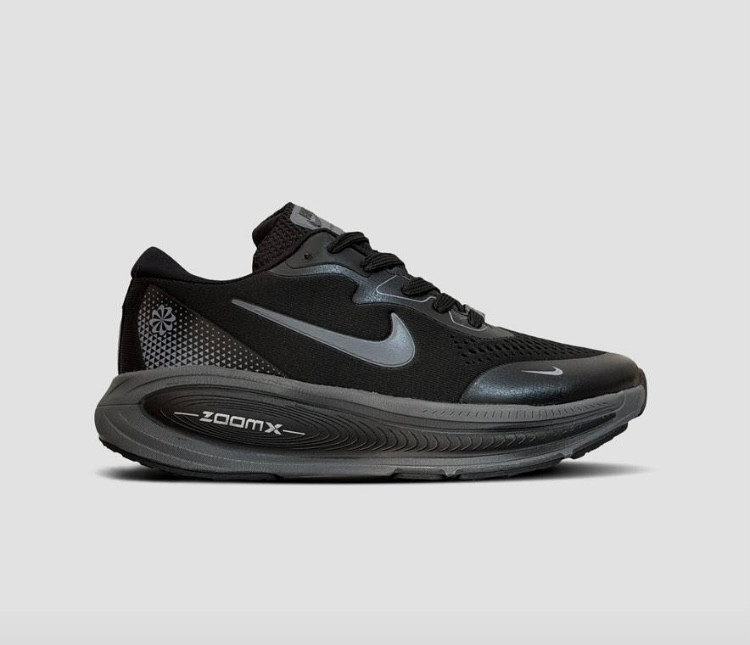 کتانی نایک زوم ومرو پلاس مشکی طوسی Nike Zoom X مدل ۷۷۵۰