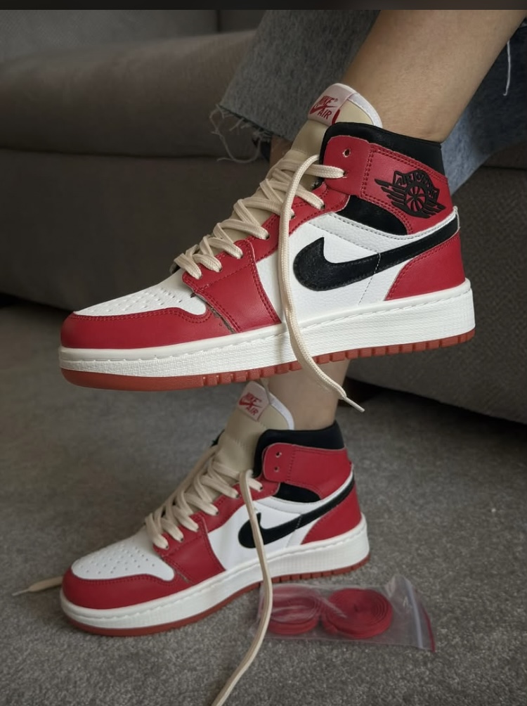 کفش کتانی ساقدار مردانه زنانه  شیکاگو  Nike Jordan 1