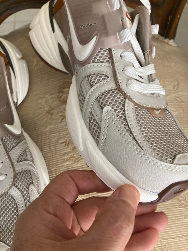 کفش کتانی مردانه زنانه نایک وی تو کی وکیوم NIKE Cushlon V2K موکا